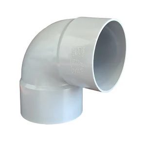 زانو 90 درجه دو سر کوپله PVC