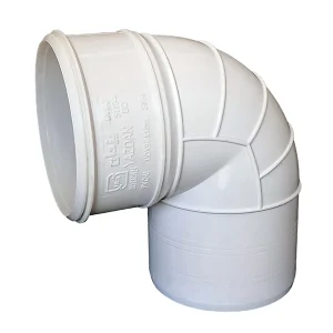 زانو 90 درجه PVC یزدان